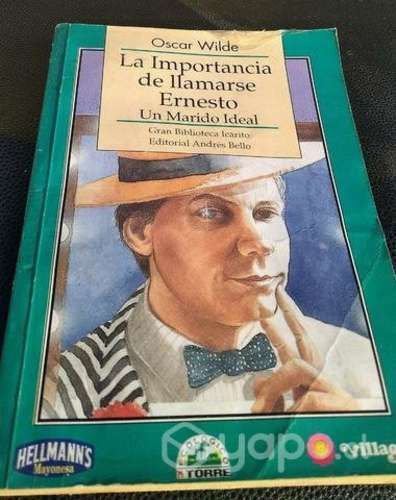 Libro la importancia de llamarse Ernesto