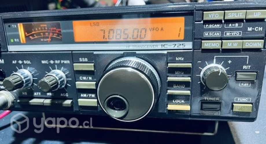 IC725 iICOM BANDA CORRIDA HF