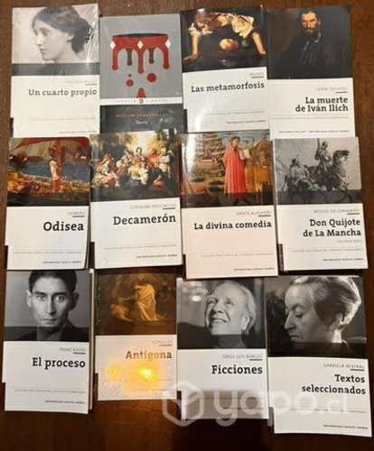 Libros Core literatura edición UAI, 12 libros
