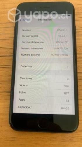 IPhone SE 2022 3ra generación 1 año de uso