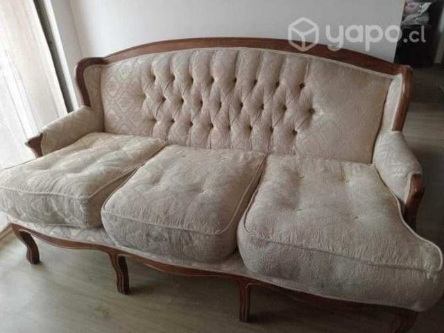 Living: Sofá 3 cuerpos y dos sillones de un cuerpo