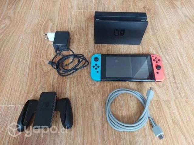 Switch perfecto estado, 4 juegos digitales, más sd