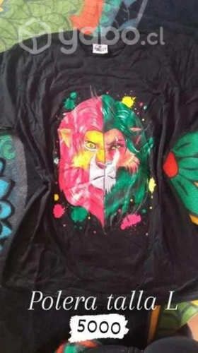 Poleras estampadas