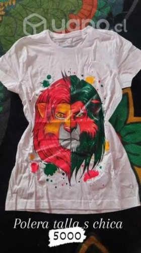 Poleras estampadas