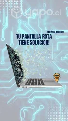 Cambio de pantalla de notebook