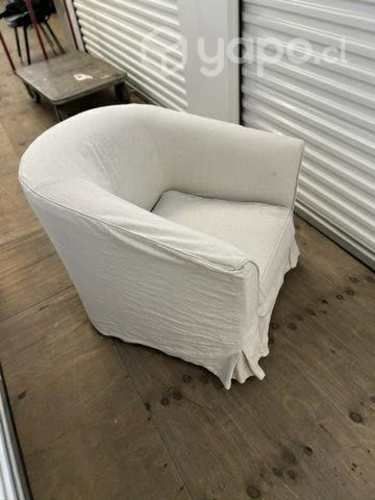 Sitial enfundado en lino NUEVO