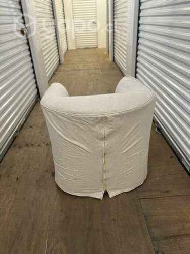 Sitial enfundado en lino NUEVO