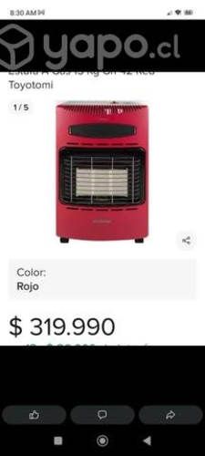 Estufa Toyotomi NUEVA