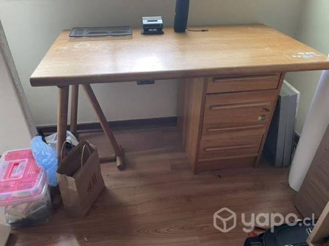 Escritorio madera 3 piezas