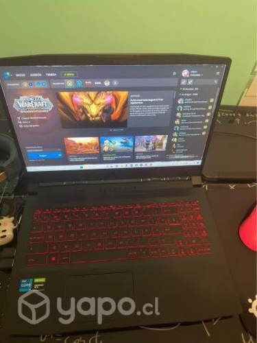 Notebook Gamer MSI KATANA GTX 1650 i5 11th