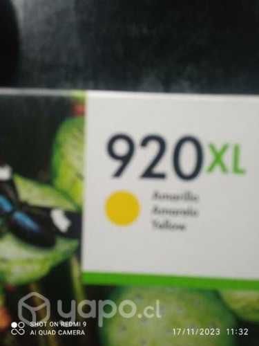 Packs de tintas hp 920xl colores originales de alt