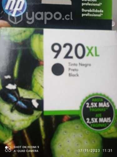 Packs de tintas hp 920xl colores originales de alt