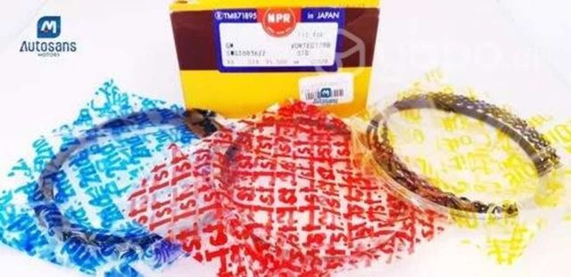 Anillos Motor Chevrolet Colorado 3.7 Std Negro Npr