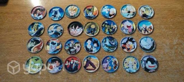 Tazos Dragón Ball Z metalix