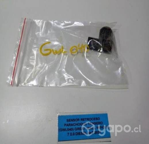 Sensor Retroceso Parachoque Trasero (GWL040) Great