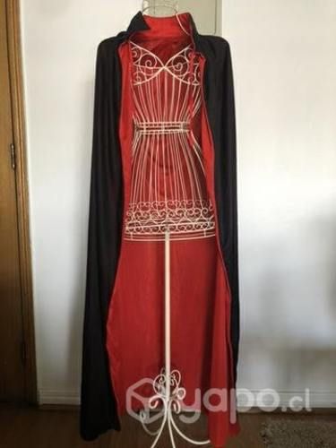 Disfraz capa de vampiro