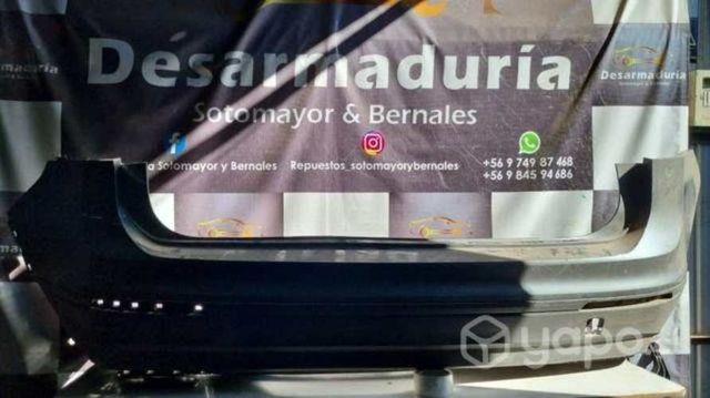 Parachoque trasero tiguan 2017 a 2022 1.3