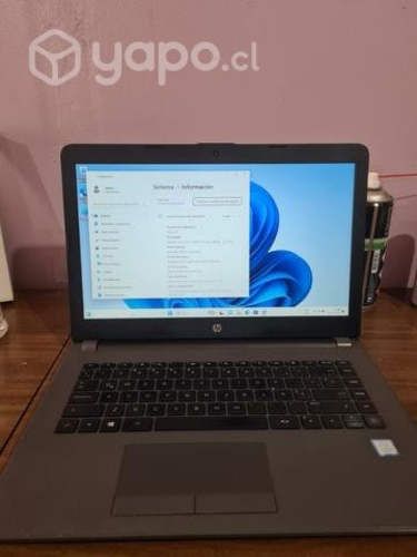 Notebook HP i5 7ma 8 GB 240 Gb SSD