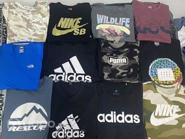 Lote de poleras tallas S-M
