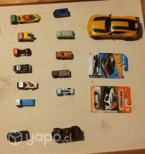 Lote de autos de colección
