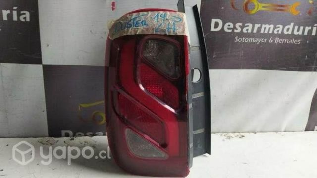 Foco trasero duster 2014 a 2023 lh 1.3