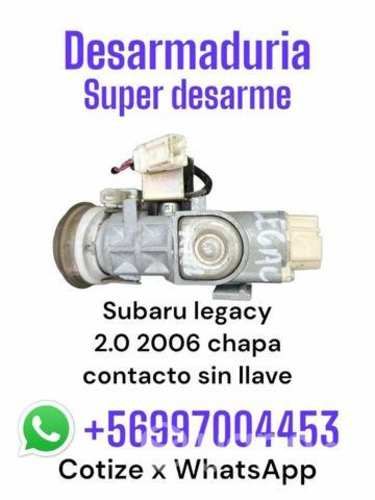 Chapa de contacto Subaru Legacy 2.0 año 2006 sin l
