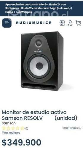 Monitor de estudio SAMSON NUEVO