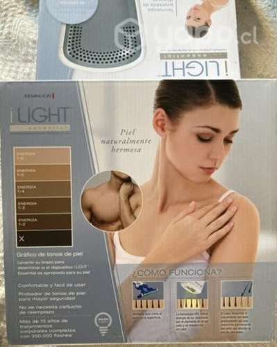 Depiladora Remington Luz Pulsada