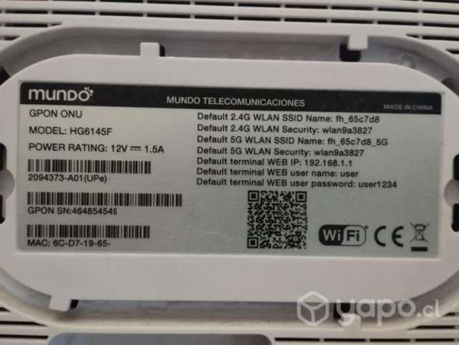 Router fibra optica - fiberhome