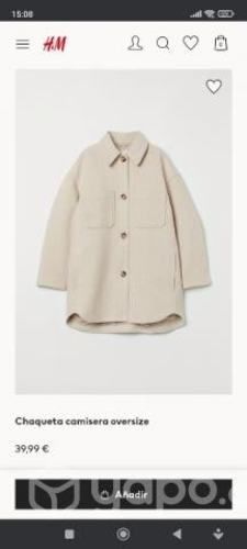 Sobrecamisa H&M mujer
