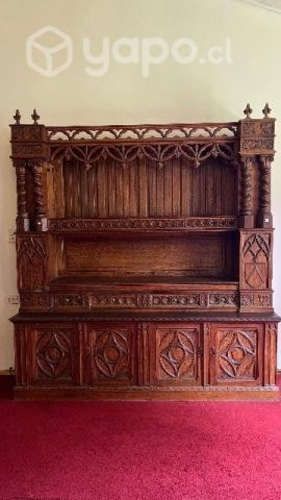 Mueble exhibición más estantes