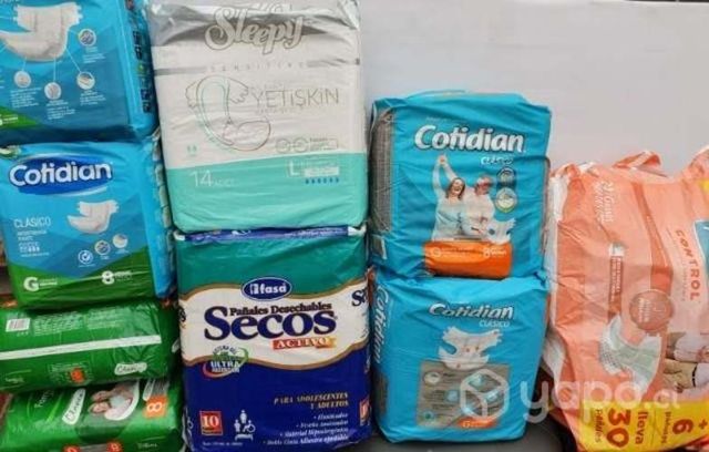 Lote pañales adulto G