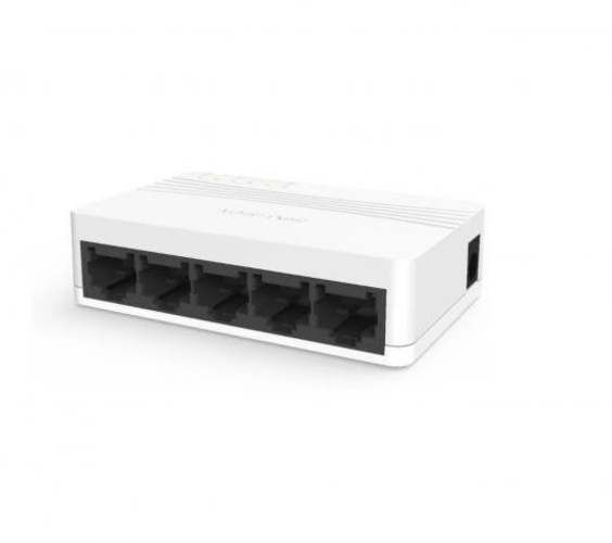 Switch LAN Hikvision 5 Puertos 10/100 DS-3E0105D-E