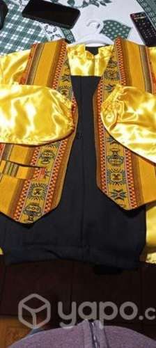 Traje típico nortino niño talla 14-16