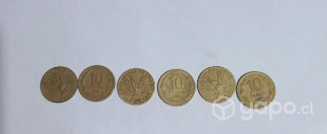 Monedas de 10 de la libertad