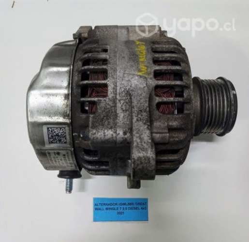 Alternador (GWL089) Great Wall Wingle 7 2.0 Diesel
