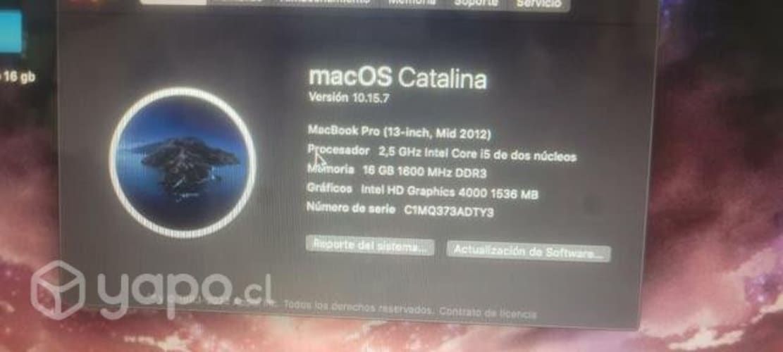 Mac book i5