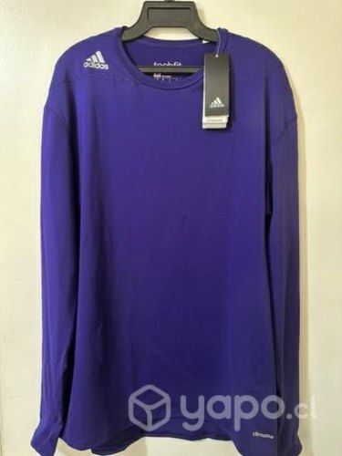 Polera de Compresión Adidas morada