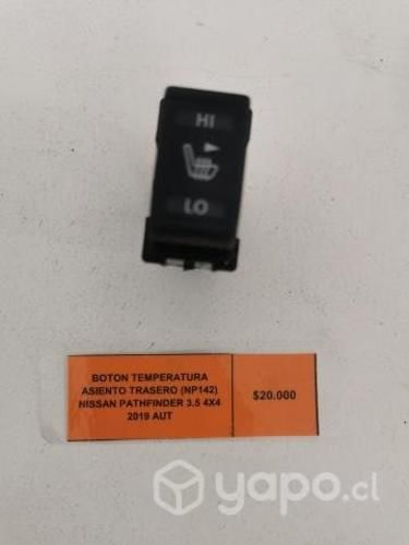 Boton Temperat Asiento Tra (142) Nissan Pathfinder