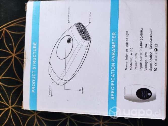 Depiladora ipl mini personal