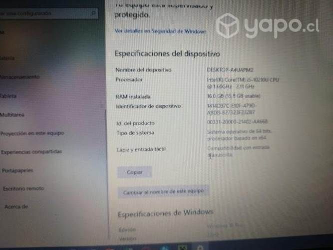 Hp 348 G7 (semi nuevo)