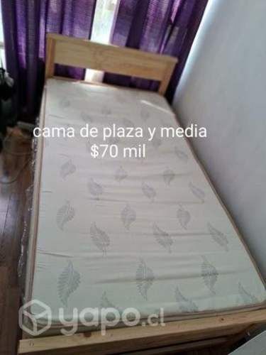 Hermosa cama 1 semana de uso