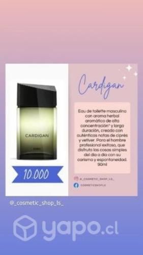 Perfume cardigan esika