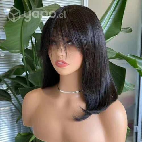 Peluca cabello natural humano