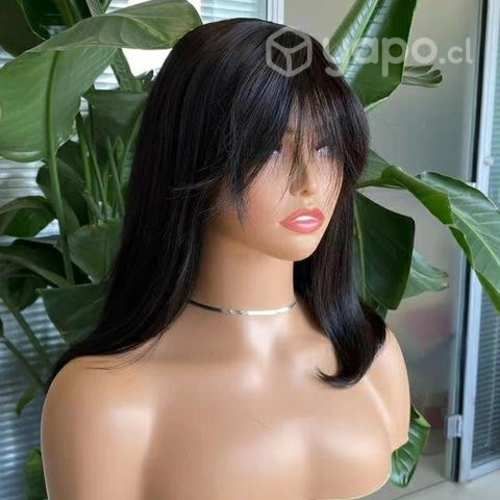 Peluca cabello natural humano