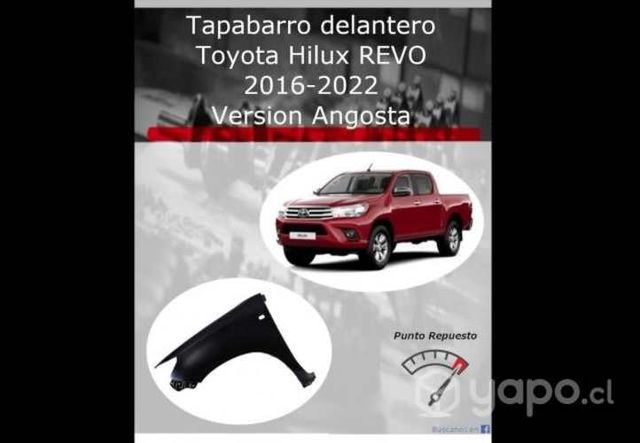 Tapabarro Toyota Hilux REVO 2.4 2016-22