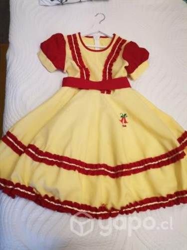 Vestido huasa niña