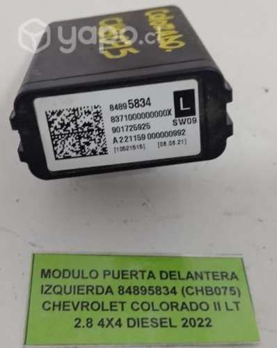 Modulo Puerta Del Izq Chevrolet Colorado II 2022