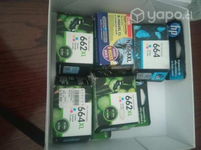 Tinta HP modelo 662 XL Color