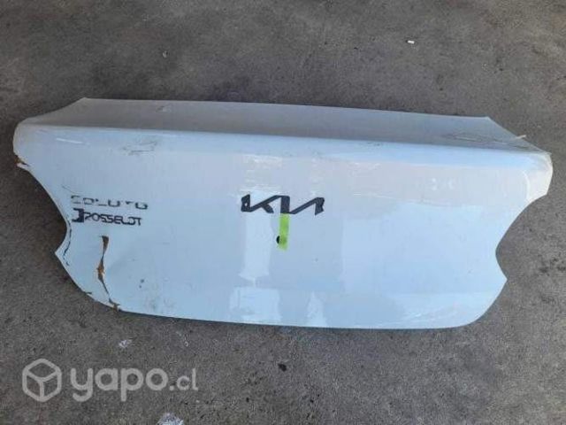 Maletero kia soluto 2020 con detalle